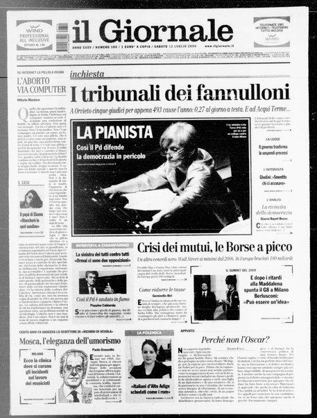 Il giornale : quotidiano del mattino